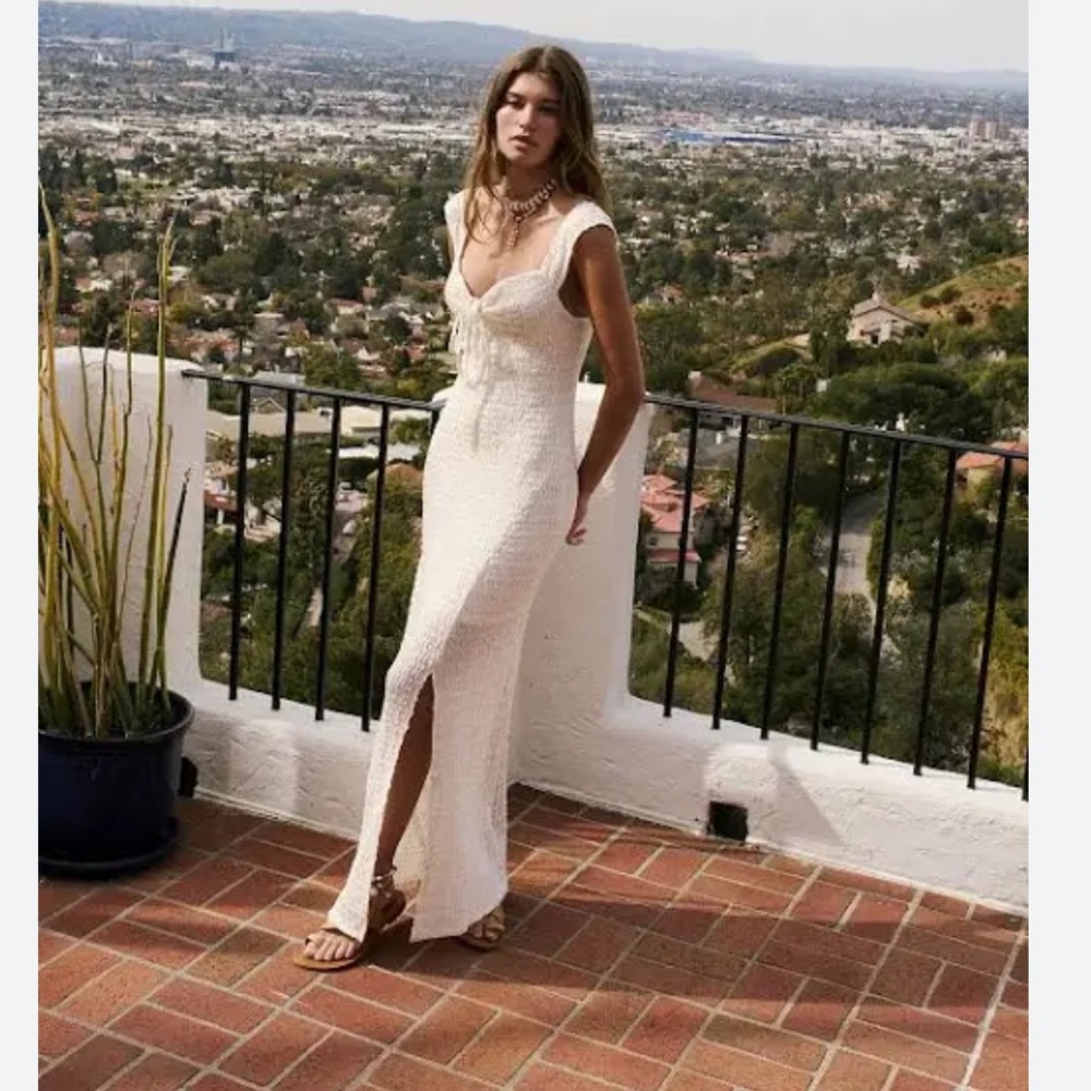 NWT: Free People Eleni Bodycon Midi SZ M